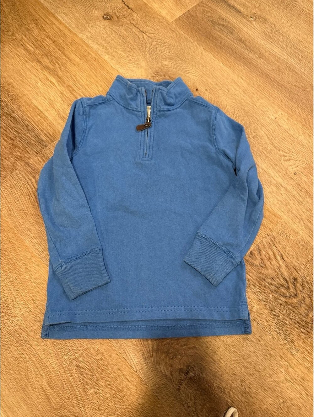 Crew cuts blue quarter zip